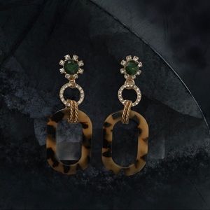 Final SALE 💵 Forever 21 Animal Print Earrings 🐆